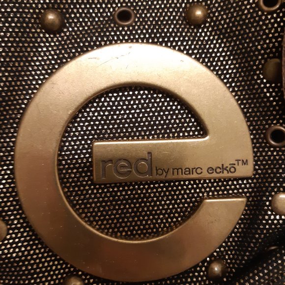 Mark Ecko Purse Gold with Leather Straps very unique . - Picture 3 of 12